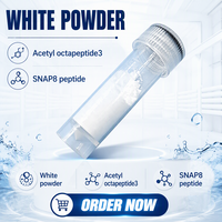 Bubuk Peptida ATR Merek SNAP-8 Kemurnian Premium 99% Acetyl Octapeptide-3 Bahan Baku Kosmetik Anti-Kerut dan Relaksasi Otot