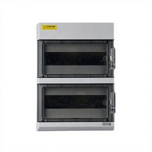 Boîtier de distribution d'énergie étanche IP66 extérieur 100A avec disjoncteur anti-effraction et coffret de câblage - Product Image 4