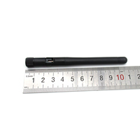 Antenne WIFI double bande à Gain élevé étanche 2.4GHz 5.8G polarisation verticale RP mâle amplificateur de Signal à distance antenne en caoutchouc