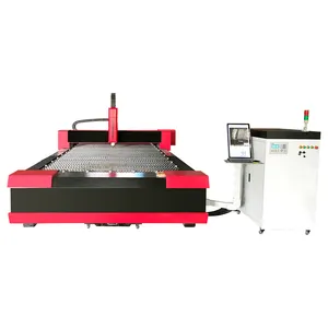 Gran oferta, máquina de corte de metal por láser de fibra de 2000W y 3000W con máquina de corte por láser de fibra de acero Raycus IPG