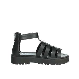 Sandali Neri con Plateau e Cinturini Cult Girls' T-270, Calzature Estive - Product Image 4