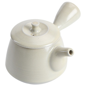 Théière en céramique de forme ronde avec couvercle, couleur cendre de bois, ensemble de thé Kung Fu pour usage domestique - Product Image 5