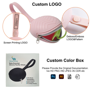 Alla moda BPA-Free Silicone portacuccio custodia da viaggio Organizer scatola ciuccio per bambini lenisce le forniture per bambini - Product Image 3