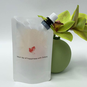 Le sac fort durable d'emballage en plastique brillant résistant alcalin acide tiennent la poche avec le bec d'angle pour le liquide chimique - Product Image 4