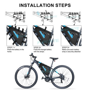 36V 48V 52V 60V 72V 20Ah <span class=keywords><strong>24Ah</strong></span> 28Ah三角リチウムEbikeバッテリーパック1000w 2000w 3000wモーター用 - Product Image 5