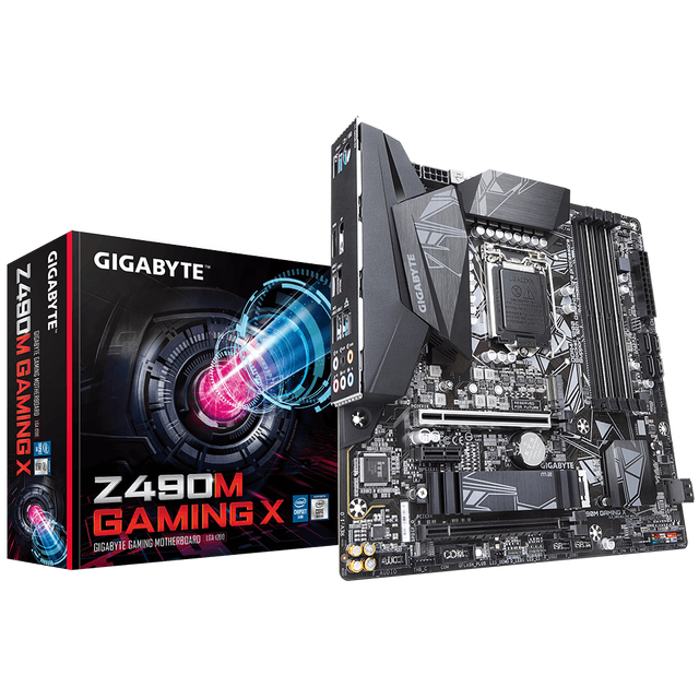 Original New LGA 1200 Micro-ATX Desktop Motherboard for Gigabyte Z490M Gaming X