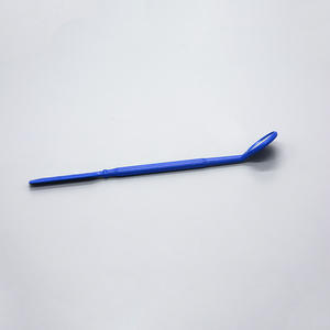 ชุดอุปกรณ์ตรวจฟันแบบใช้แล้วทิ้ง กระจกตรวจฟันแบบใช้มือ ขนาด 5 มม. เคลือบโรเดียม พร้อมที่ดูดเสมหะผู้ป่วย ได้รับการรับรองมาตรฐาน CE - Product Image 2