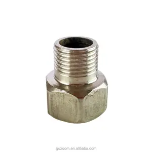 NPT 1/2 "Đực X G1/2" Cái Khớp Nối Ống Thép Không Gỉ Bộ Chuyển Đổi Ren