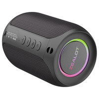 Nouvelle Enceinte Bluetooth Extérieure Zealot S32pro 2023 Portable Étanche Sans Fil 15W avec LED RGB pour Téléphones Mobiles