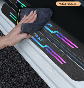 Protector de Umbral de Puerta Personalizado, Protector de Maletero con Diseños de Logotipo Únicos, Pegatinas para Automóviles - Product Image 3