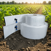 Tuyau principal d'irrigation goutte à goutte Neetrue NTS-FP 110 mm en PE flexible avec trous préfabriqués, résistant aux UV, haute pression 4-6 bars, 2 m, ISO