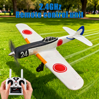 COOLBANK Ki-84 Avión de Ala Fija Realista de la Segunda Guerra Mundial, Modelo de Avión de Simulación por Radiocontrol, Juguete Coleccionable para Aficionados a la Aviación