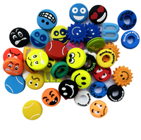 Amortisseur de vibrations pour raquette de tennis en caoutchouc avec logo personnalisé - Portable et sportif
