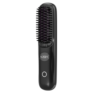 Nuevo Diseño de Peine para Cabello Rizado con Mango, Peine de Plástico en Forma de Arco para Alisar el Cabello, Cepillo para Masaje Capilar Antiestático - Product Image 3