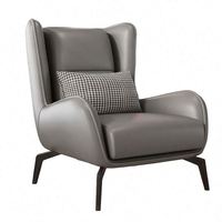 Fauteuil de salon, fauteuil d'appoint pour hall d'hôtel, en cuir PU, prix d'usine, livraison directe