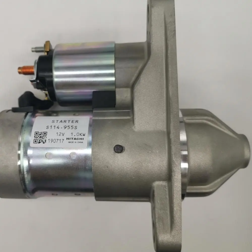 Original Hitachi 12V motor de arranque S114-902 S114-955 23300-EN20A 23300-EN200R 23300-CK80B 23300-EN20D para NISSAN JUKE QASHQAI