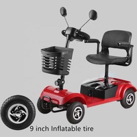 Nuevas formas de viaje personal de 9 pulgadas para el automóvil de movilidad eléctrica con motor de triciclo antiguo