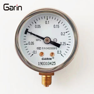 उच्च गुणवत्ता वाले थोक-0.1 0.3 एमपी एम 8*1 दबाव वैक्यूम मीटर/दबाव और वैक्यूम गेज यौगिक गेज - Product Image 2