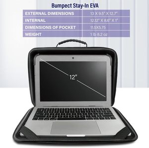 EVA Portable Business Laptop Computer Bag Laptop <strong>CASE</strong> With Handle Lightweight EVA Laptop <strong>Chromebook</strong> <strong>Case</strong> - Product Image 6