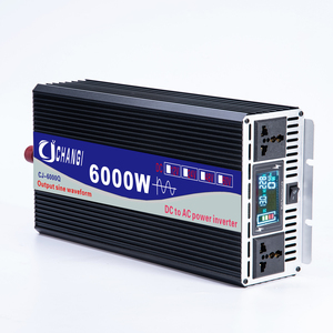 Convertidor de Energía de Onda Sinusoidal Pura de Alta Calidad para el Hogar, de 12v 24v 48v 60v a CA 110V 220V, 3000W 4000W 5000W - Product Image 4