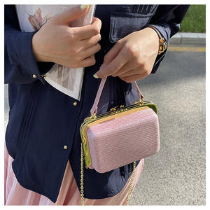 Nuovo arrivo 2024 primavera estate piccole <span class=keywords><strong>pochette</strong></span> da <span class=keywords><strong>donna</strong></span> con dimensioni più grandi e più piccole, le borse quadrate non vendono separatamente come set - Product Image 5