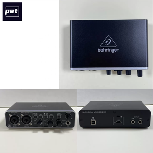 <span class=keywords><strong>Carte</strong></span> <span class=keywords><strong>son</strong></span> <span class=keywords><strong>Behringer</strong></span> UMC202HD, interface audio USB 2 entrées/2 sorties avec 2 préamplis micro Midas et alimentation fantôme 48V, équipement audio - Product Image 6
