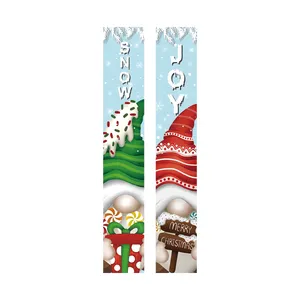 70.8 Inch Nutcracker Christmas Indoor Outdoor Xmas Banners Sign Custom Paper Front Door Porch Wall Decor Celebrations Party
