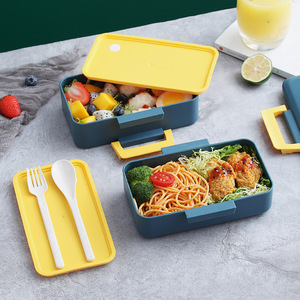 Capacity Compartment 1250Ml With Cutlery 2 Big School Kid Adult Office <b>Lunch</b> <b>Box</b> Oem Odm Custom Bento <b>Box</b> Bento <b>Lunch</b> <b>Box</b> - Product Image 3
