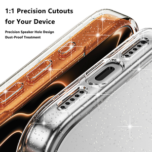 Coque de téléphone magnétique scintillante pour iPhone 17 18 Pro Max – Étui transparent magnétique fin en TPU protecteur - Product Image 6