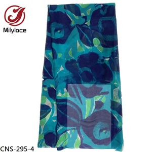 Colorful Indiano Modello di Fiore di Alta Qualità 100% Ha Stampato <span class=keywords><strong>Chiffon</strong></span> di Seta Tessuto <span class=keywords><strong>per</strong></span> il Vestito - Product Image 3