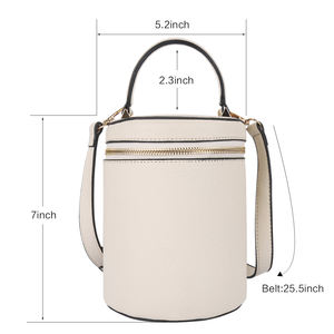 กระเป๋าถือสะพายข้างขนาดเล็กกระเป๋าสะพายไหล่หนังเทียมประดับตัวอักษรบุลายโบว์ลิ่งสำหรับใช้ในชีวิตประจำวัน - Product Image 2