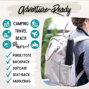 Backgammon <span class=keywords><strong>da</strong></span> Viaggio Arrotolabile, <span class=keywords><strong>Giochi</strong></span> <span class=keywords><strong>da</strong></span> Tavolo Portatili in Pelle PU, Set di Backgammon per Adulti - Product Image 5