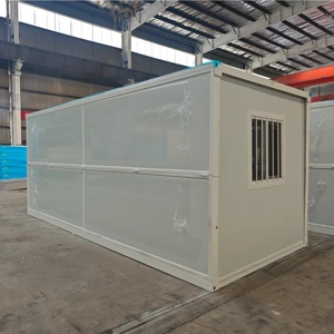 Container Pieghevole in Acciaio da 20 Piedi, Struttura Durevole, Prefabbricato Portatile per Centri Commerciali e Negozi al Dettaglio - Product Image 3