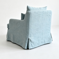 Fauteuil d'appoint moderne avec housse amovible pour salon et mobilier de maison