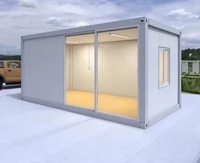Maison préfabriquée modulaire de luxe à prix avantageux, détachable, avec panneaux sandwich, design moderne, écologique, installation rapide, bureau conteneur