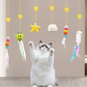 Juguetes Interactivos de Plumas para Gatos 2026, Juguetes Colgantes Retráctiles para Gatos, Juguetes de Auto-Juego para Gatos, Divertidos Juguetes para Gatitos, Juego de Persecución, Ejercicio Divertido - Product Image 6