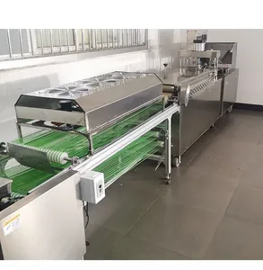 very thin Arabic Pita Bread making machine/ automatic flour tortilla maker/ Chapatti roti Production Line