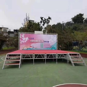 Thiết bị sân khấu ngoài trời bằng nhôm giá rẻ, thiết kế sân khấu ngoài trời cho buổi hòa nhạc âm nhạc - Product Image 2