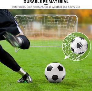 Red de fútbol portátil y portería de fútbol Equipo de entrenamiento de patio trasero - Product Image 5