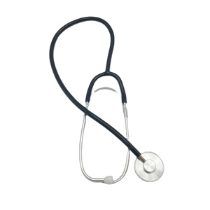 SC001 Stéthoscope à tête unique en aluminium en gros Stéthoscope cardiaque médical professionnel Estetoscopio pour les médecins et les infirmières - Product Image 1