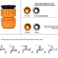 Accessoire de pistolet de lavage de voiture, raccord rapide à 4 broches, adaptateur multifonction pour tuyau de machine à laver