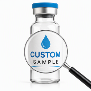 Custom Batch QR Code Peptide Vial Self Adhesive <b>Labels</b> Waterproof Stickers For Lab Sample Glass Vials - Product Image 3