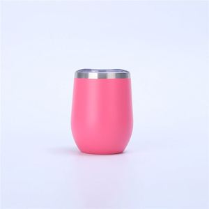 Food Grade Stainless Steel Interior Wine <b>Cup</b> With Lid <b>Reusable</b> Eco Friendly <b>Cup</b> for Outdoor Adventures ASM09 - Product Image 6