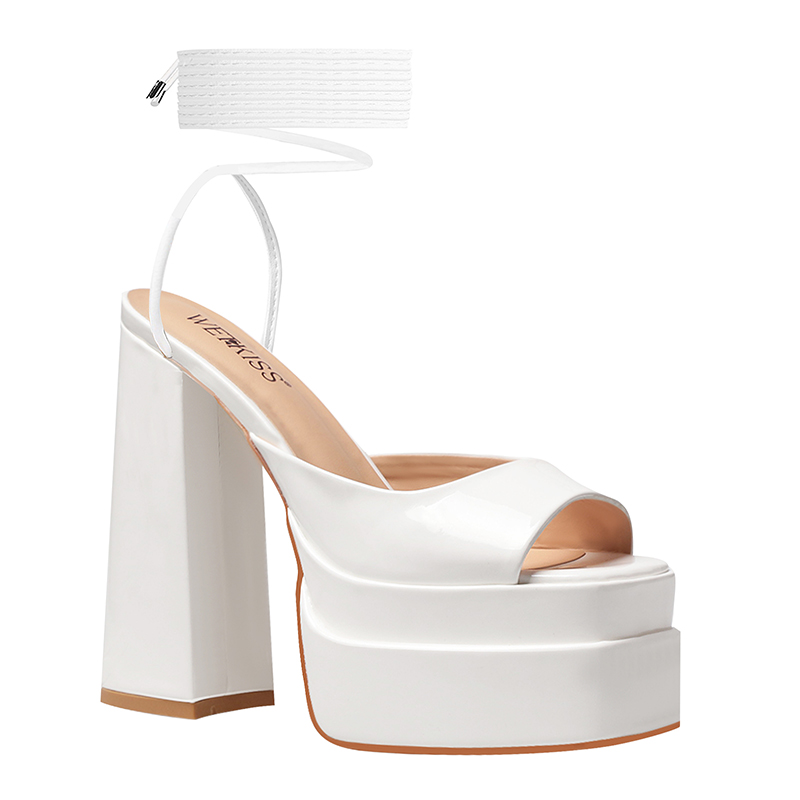 Amazon.com: Heelchic Sandalias de cuña de plataforma sexy para mujer con  doble hebilla abierta del dedo del pie negro sandalias : Ropa, Zapatos y  Joyería