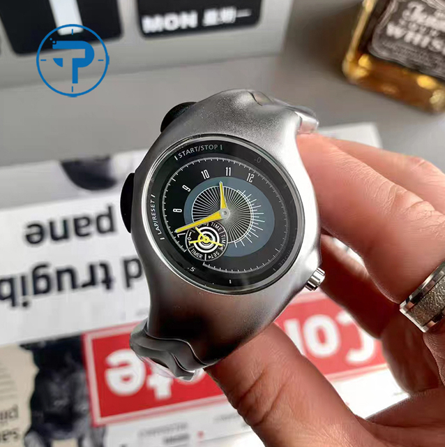 Customizable Alien Twisted Wristwatch Automatic Quartz Watches Y2K Watch Fashion Trend Vintage Watch for Men Relogio Masculino