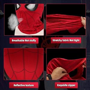 <span class=keywords><strong>Maschera</strong></span> <span class=keywords><strong>da</strong></span> Supereroe con Occhi Mobili, Regolabile, per Cosplay, per Bambini/Adulti, <span class=keywords><strong>Maschera</strong></span> di <span class=keywords><strong>Spiderman</strong></span> - Product Image 4