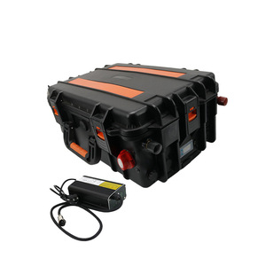 Estación de Energía Portátil de 24V 100/300AH con Batería de Iones de Litio, Adaptador de CA, Inversor de Onda Sinusoidal Modificada y Salida para Encendedor de Cigarrillos - Product Image 1