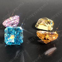 Xingyue gemmes nouveau matériau de haute qualité coupe de glace pilée pierre précieuse en vrac zircone cubique