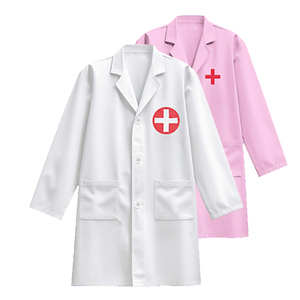 Costume da Danza Retrò per Bambini <span class=keywords><strong>Camice</strong></span> da Piccolo Dottore per Ragazzi e Ragazze Uniforme Bianca da <span class=keywords><strong>Infermiere</strong></span> per Ospedale - Product Image 6