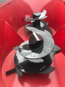 ट्रैक्शन प्रकार टीमर फीड मिक्सर 8 मिमी 65mn ब्लेड अंतर्राष्ट्रीय ब्रांड रिड्यूसर पशुधन फार्म के लिए - Product Image 5